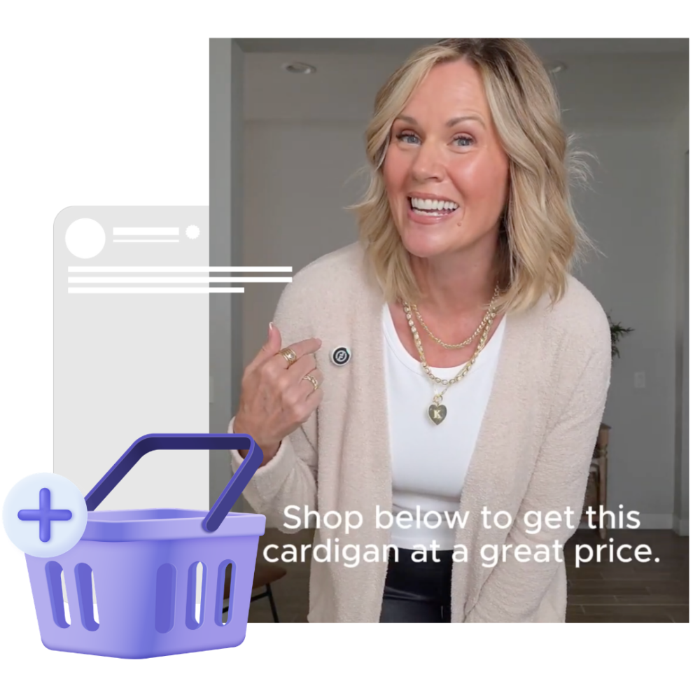 QVC influencer campaign with Trevant