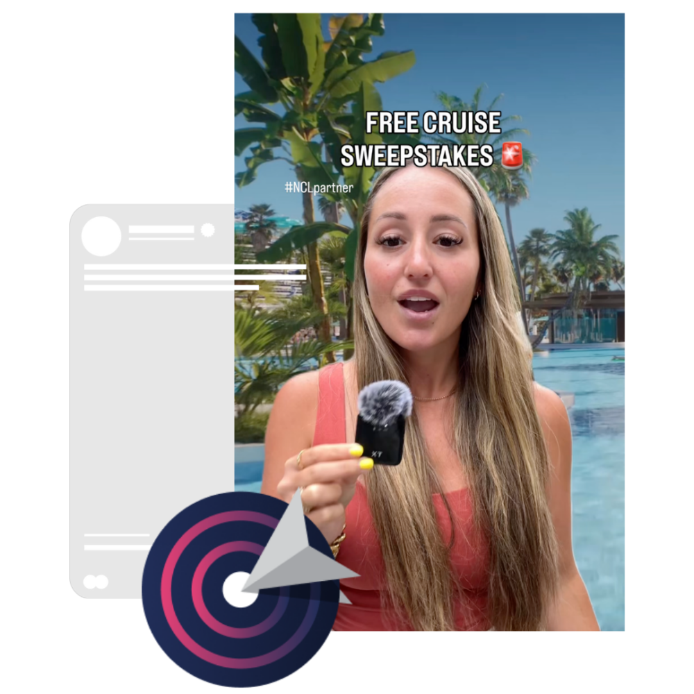 Norwegian Cruise Lines influencer campaign by Trevant